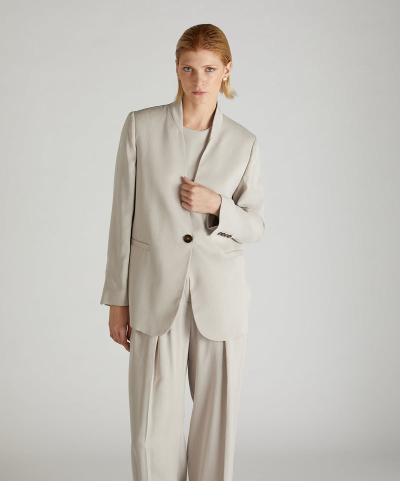Slowear Giacca regular fit in lyocell Affare Del Giorno