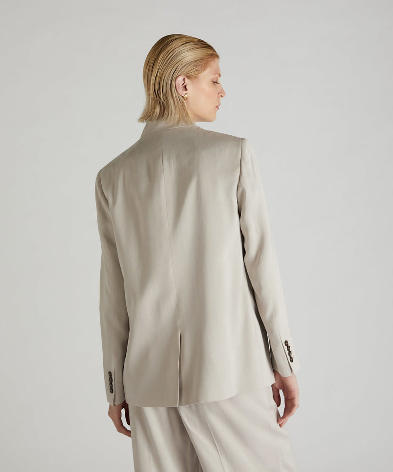 Slowear Giacca regular fit in lyocell Affare Del Giorno