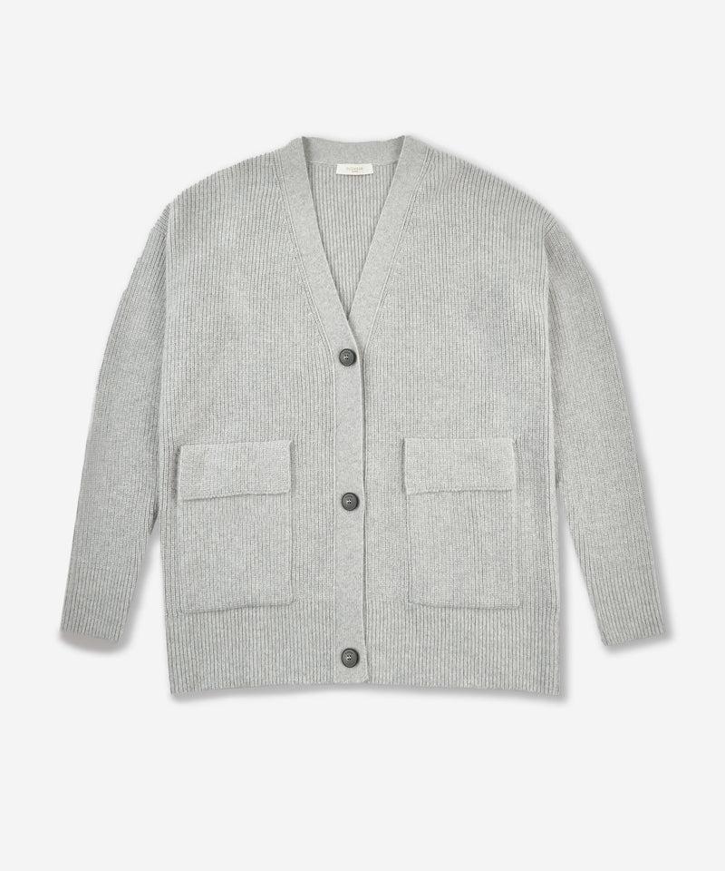 Slowear Cardigan over in lana e Angora