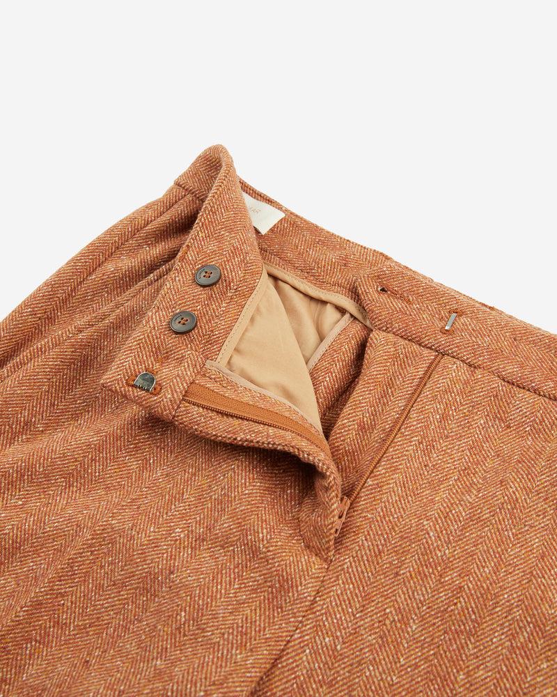 Slowear Pantalone regular in chevron di misto lana In Vendita