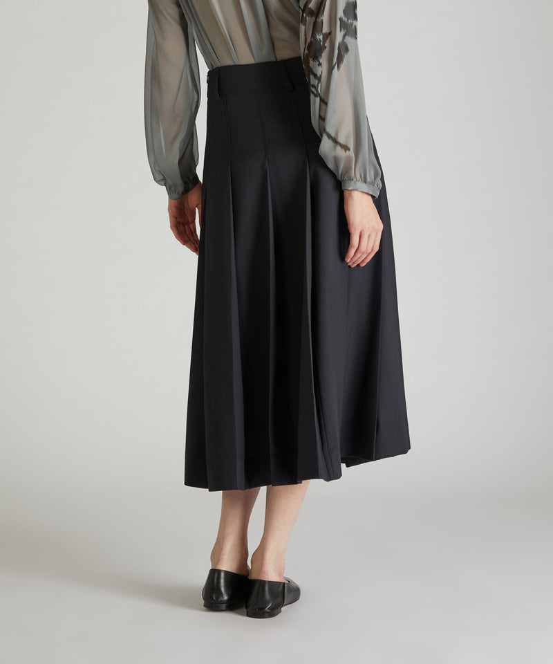 Slowear Gonna in twill di lana Saldi Di Fabbrica