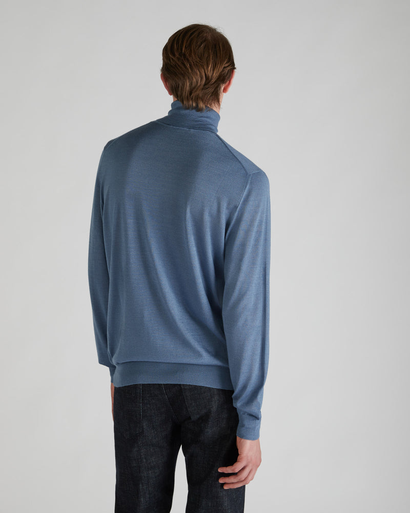Slowear Dolcevita slim fit in cashmere e seta Vendite Flash