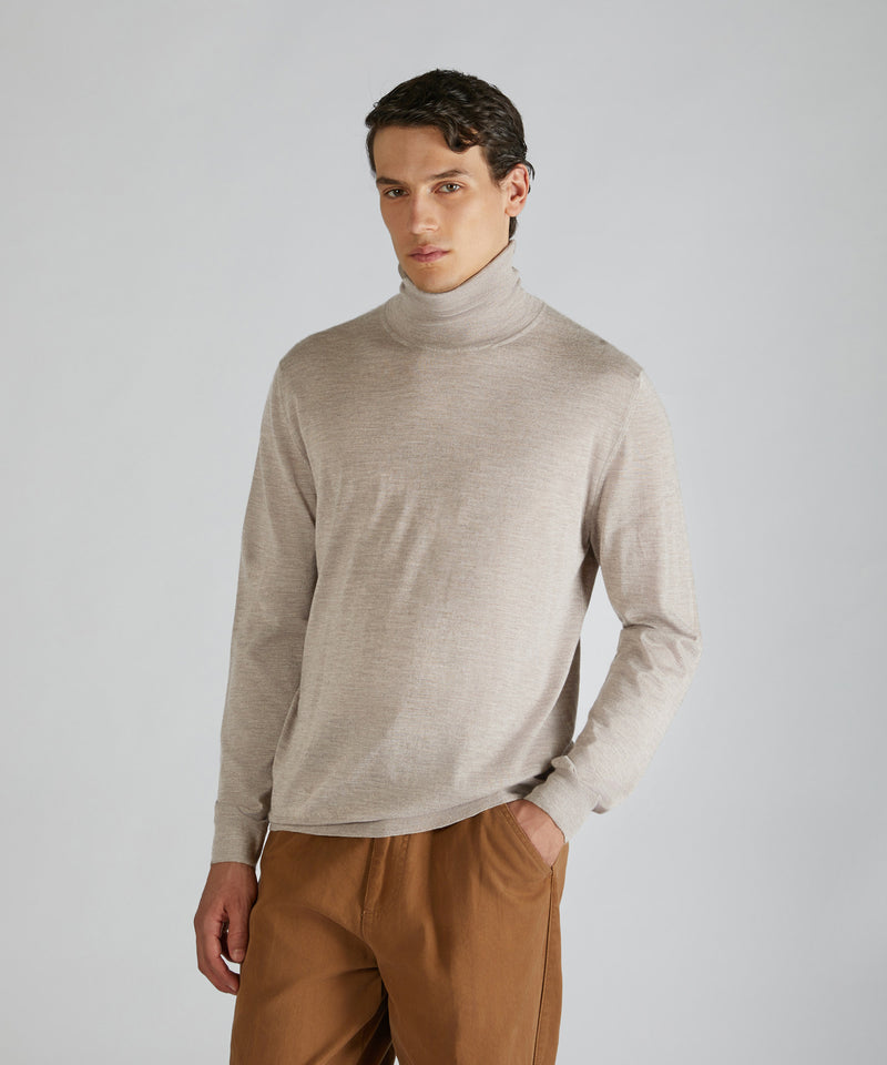 Slowear Dolcevita slim fit in cashmere e seta In Saldo
