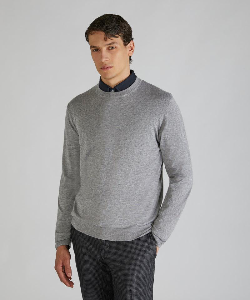 Slowear Girocollo slim fit in cashmere e seta Nuova