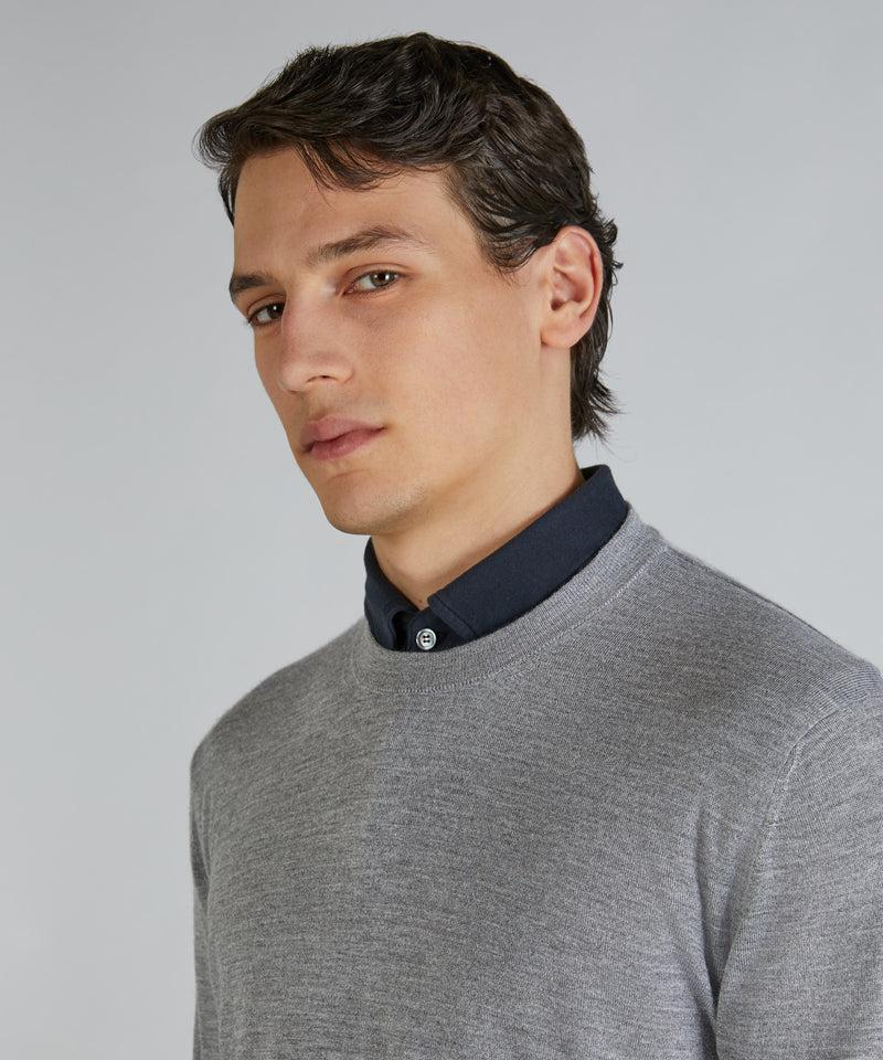 Slowear Girocollo slim fit in cashmere e seta Nuova