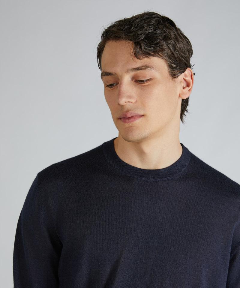 Slowear Girocollo slim fit in cashmere e seta Moda