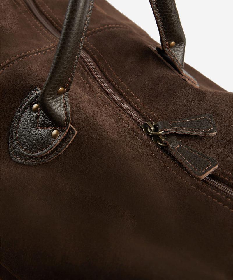 Slowear Borsone in camoscio Italia