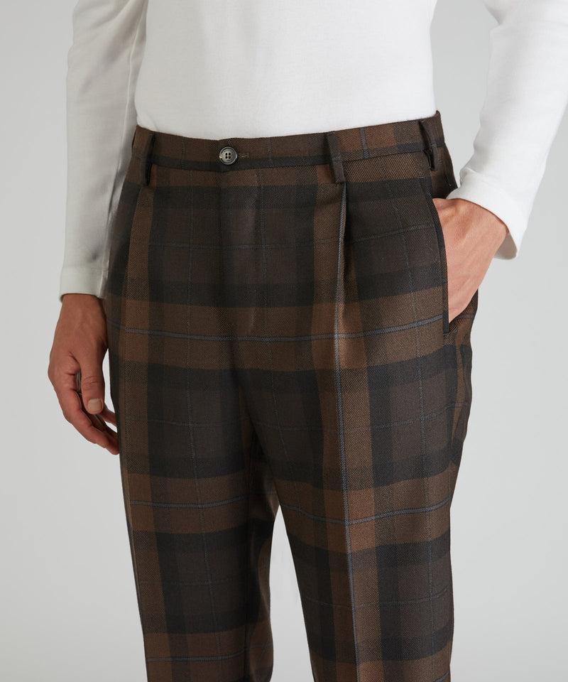 Slowear Pantalone tapered fit in lana Soddisfazione Garantita