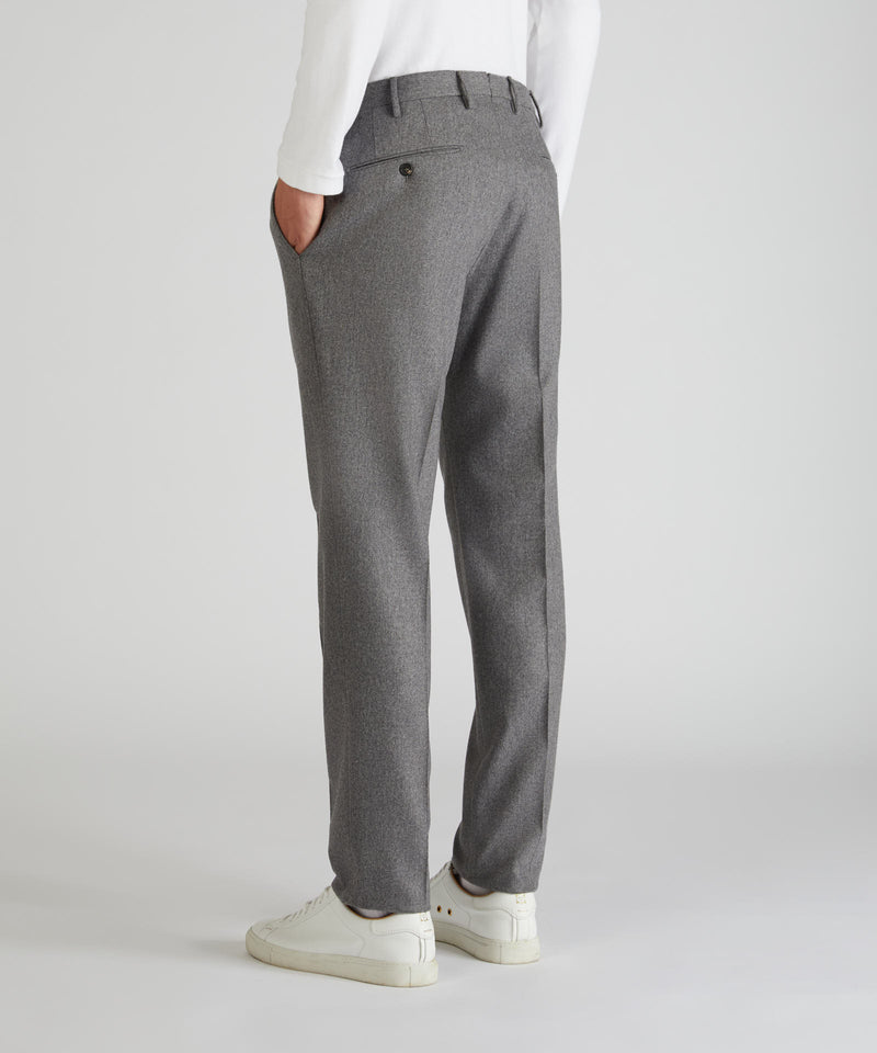 Slowear Pantalone slim fit in flanella di lana e cashmere Acquista Ora