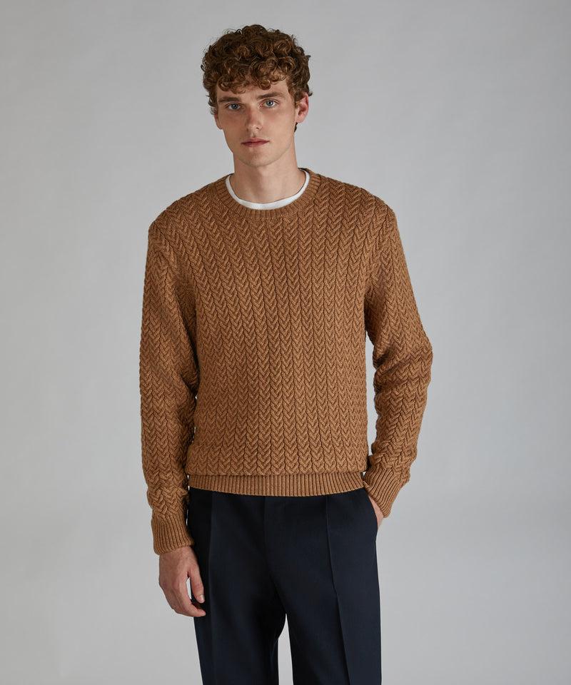 Slowear Girocollo slim fit in lana merinos Promozione Limitata