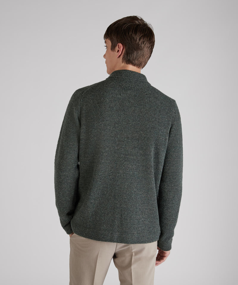 Slowear Overshirt in bouclé di lana e lana Geelong Fino Al -60%