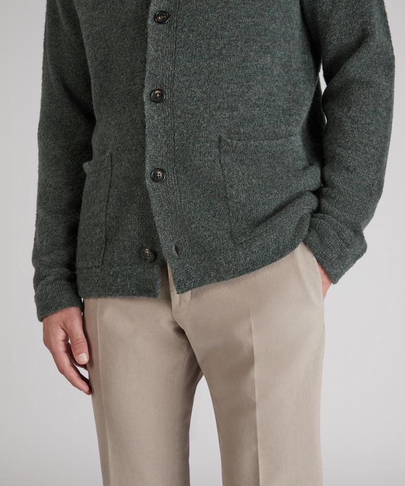 Slowear Overshirt in bouclé di lana e lana Geelong Fino Al -60%