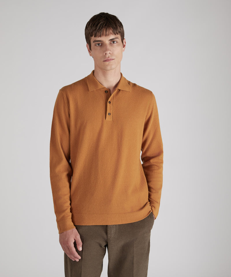 Slowear Polo slim fit in lana e cashmere Convenienza