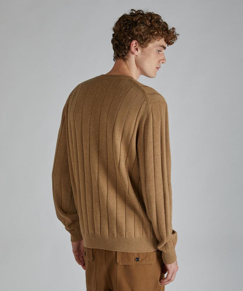 Slowear Girocollo slim fit in lana e cashmere Novità
