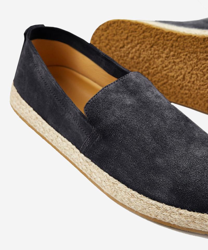 Slowear Espadrillas in pelle di vitello suede Sconto