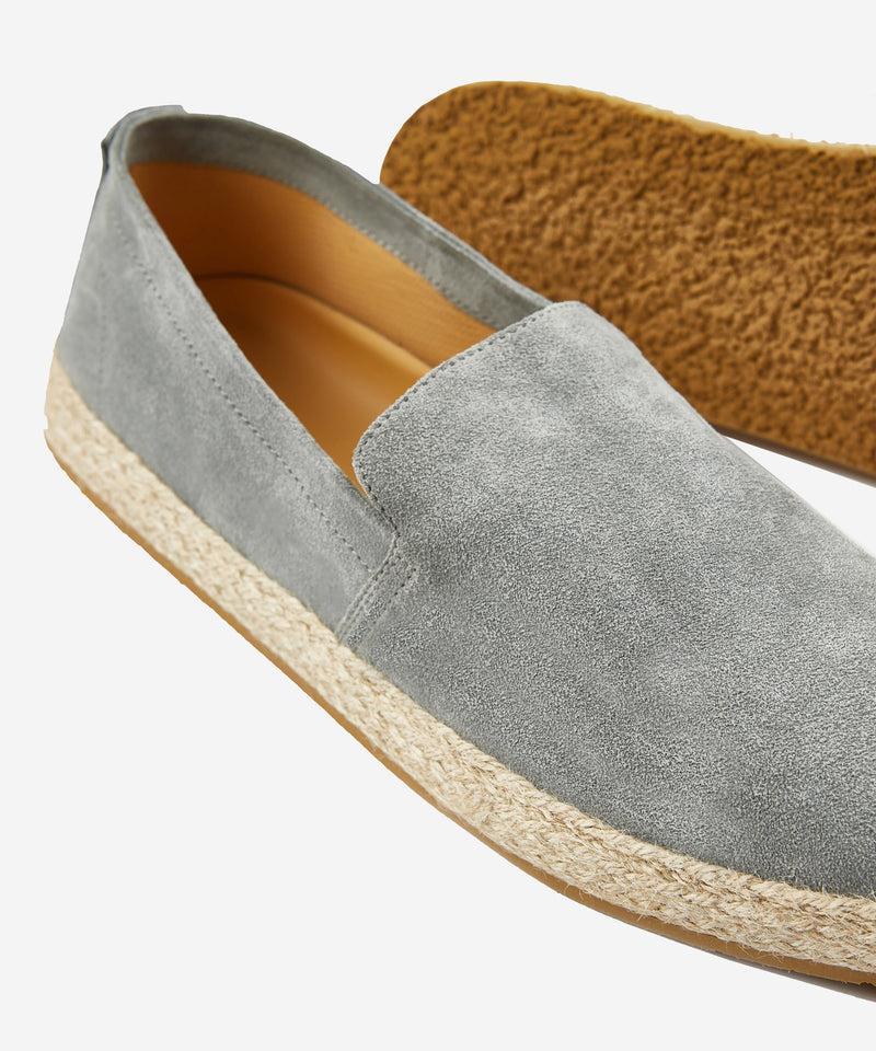 Slowear Espadrillas in pelle di vitello suede Offerta