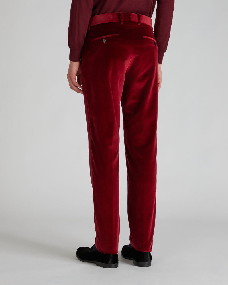 Slowear Pantalone tapered fit in velluto Offerte
