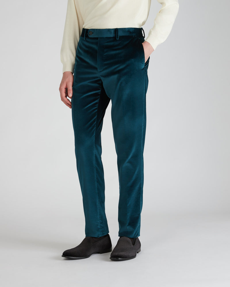 Slowear Pantalone tapered fit in velluto Hotsell