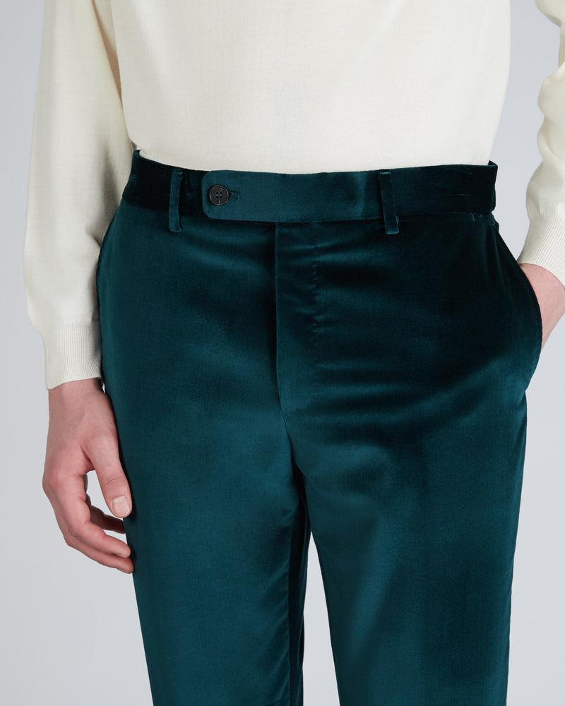 Slowear Pantalone tapered fit in velluto Hotsell