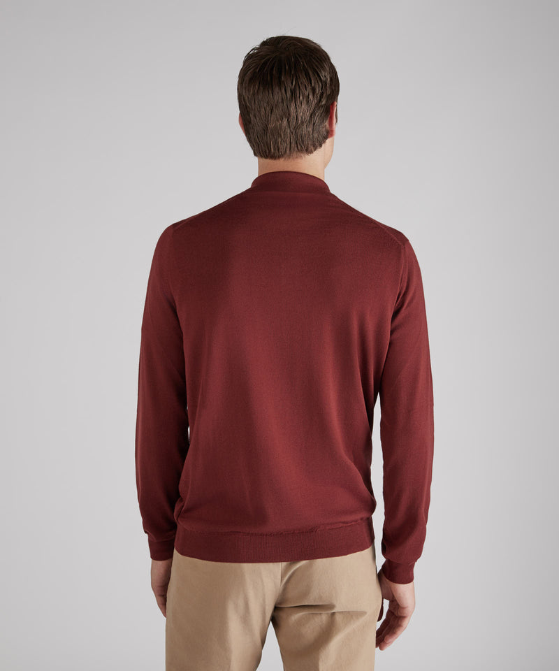 Slowear Polo slim fit in Flexwool In Saldo