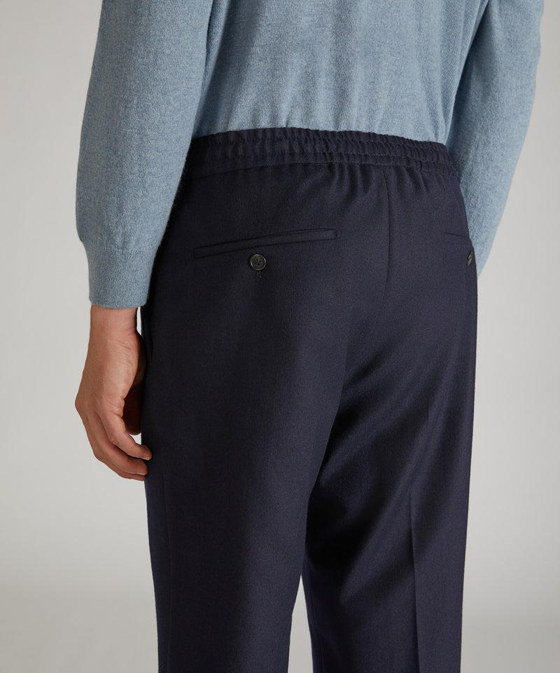 Slowear Pantalone tapered fit in flanella 2025