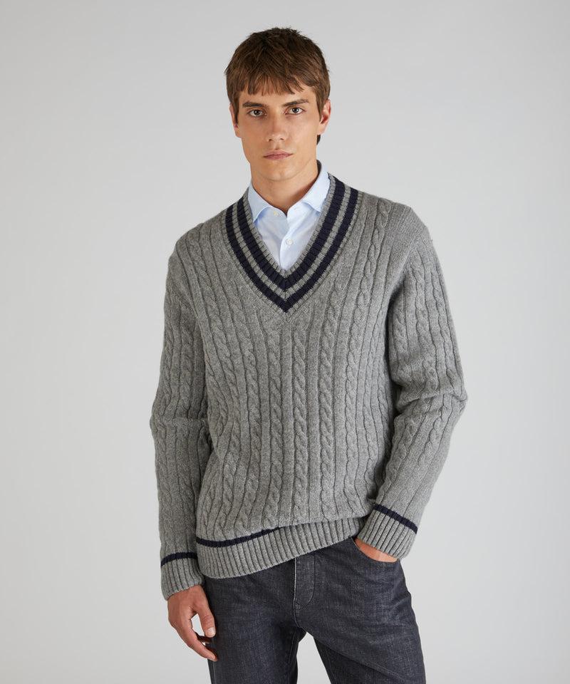 Slowear Maglia con scollo a V in lana Geelong 2025
