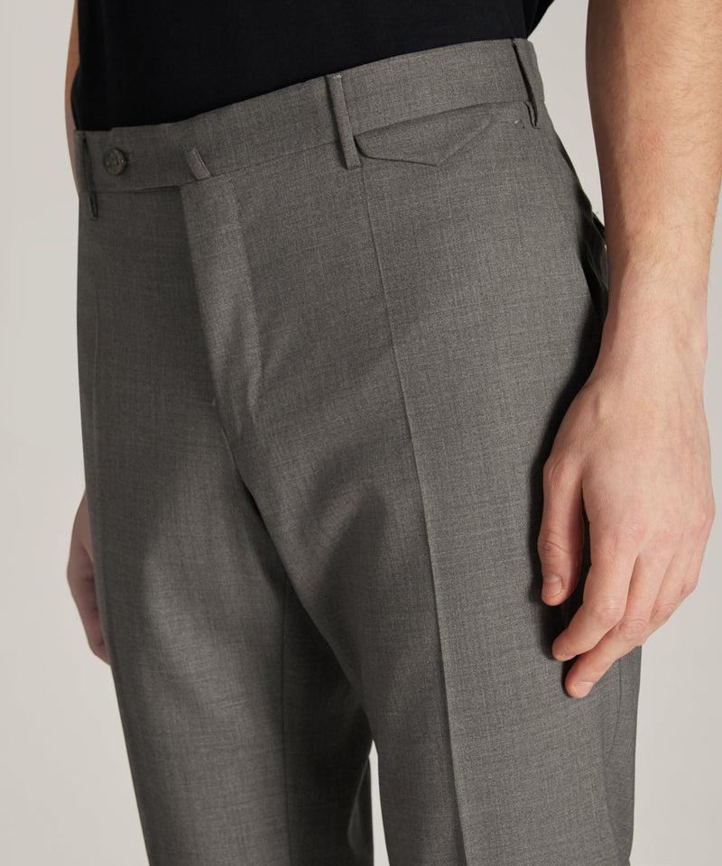 Slowear Pantalone slim fit in lana tropical certificata In Linea