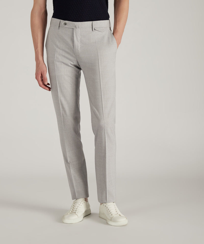 Slowear Pantalone slim fit in lana tropical certificata Nuovo