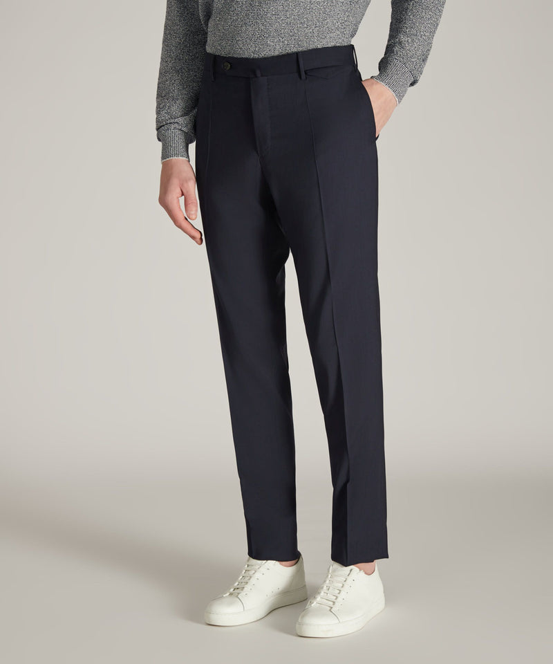Slowear Pantalone slim fit in lana tropical certificata Qualità
