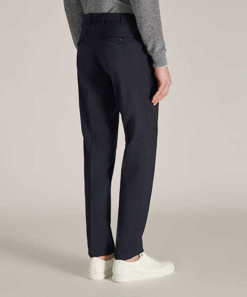 Slowear Pantalone slim fit in lana tropical certificata Qualità