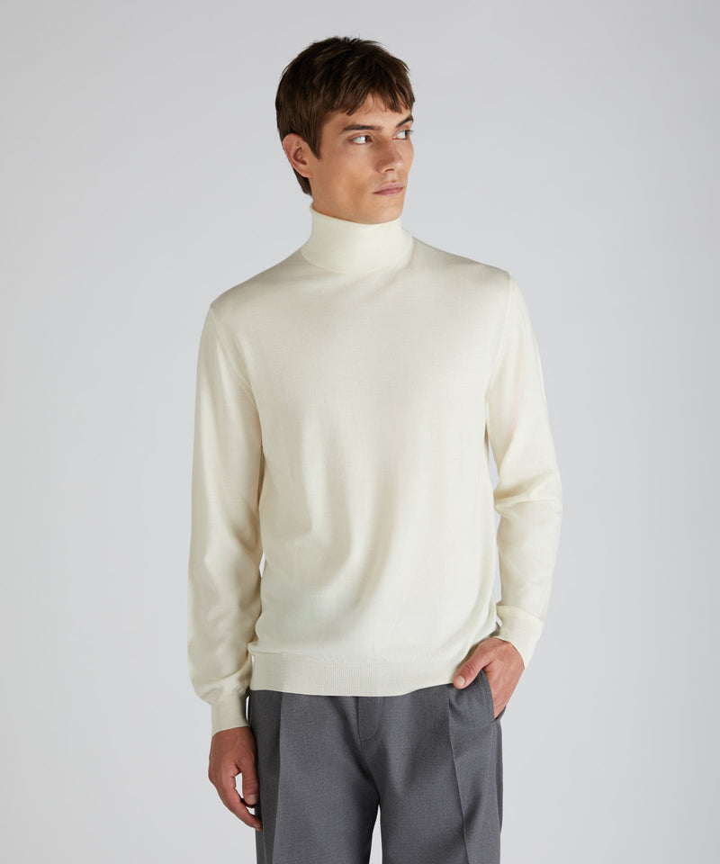 Slowear Dolcevita slim fit in Flexwool Soddisfazione Garantita