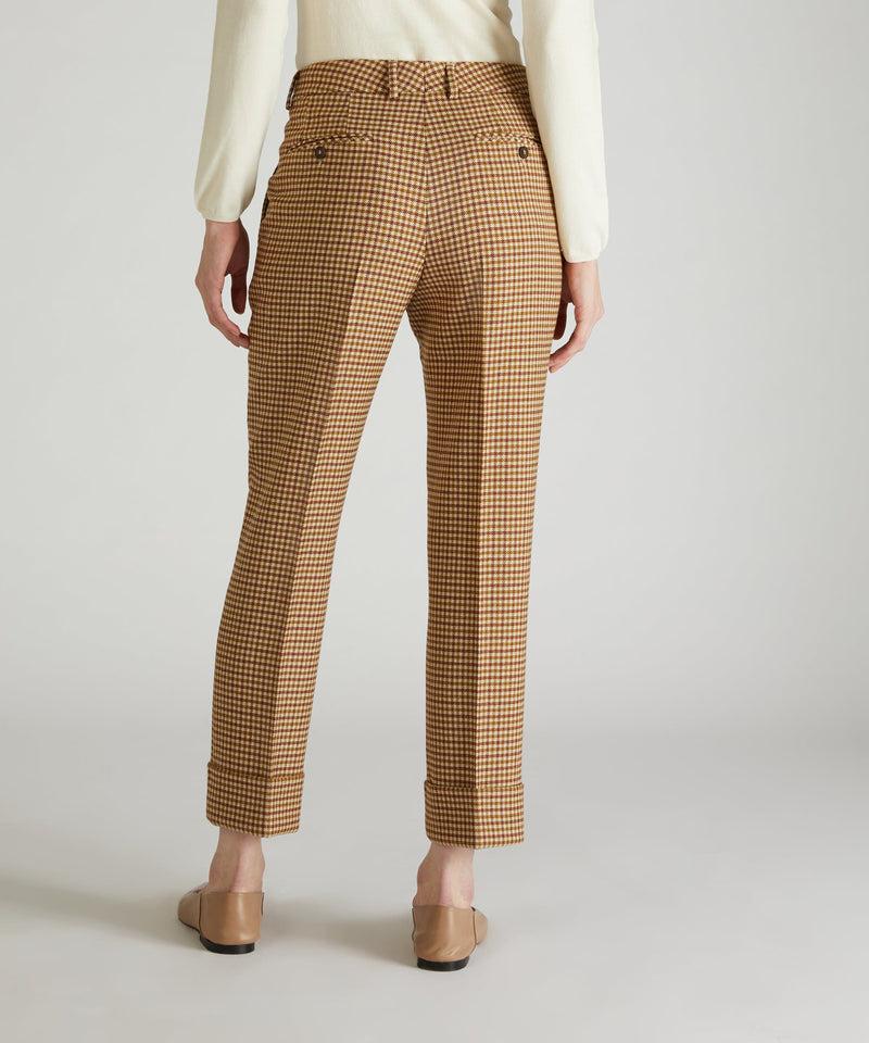Slowear Pantalone regular fit in flanella Consegna Veloce