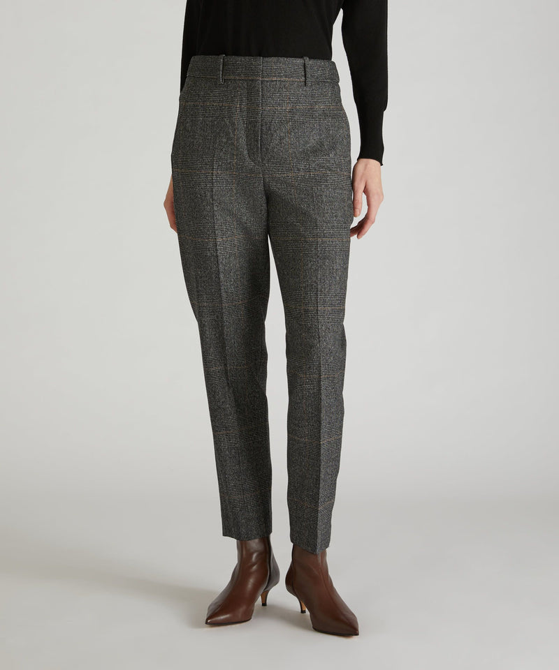 Slowear Pantalone regular fit in flanella Fino Al -60%