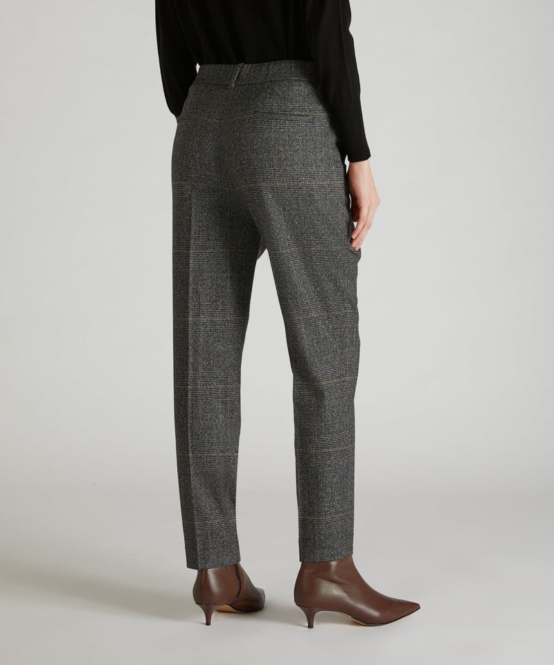 Slowear Pantalone regular fit in flanella Fino Al -60%