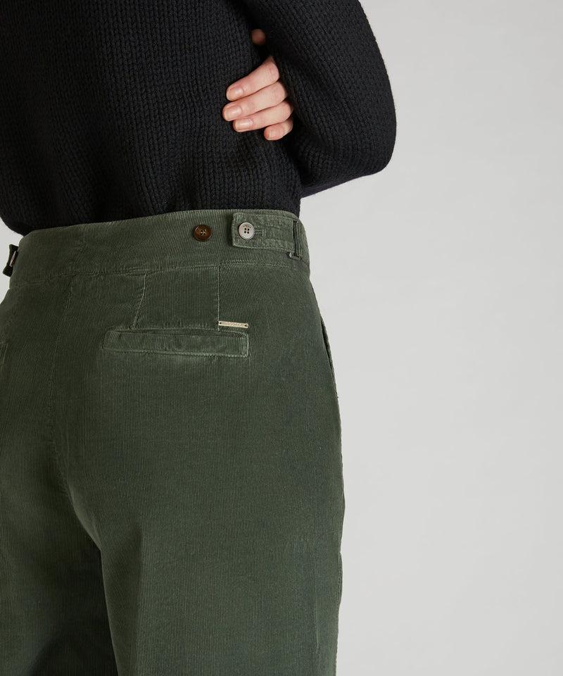 Slowear Pantalone regular fit in velluto Saldi