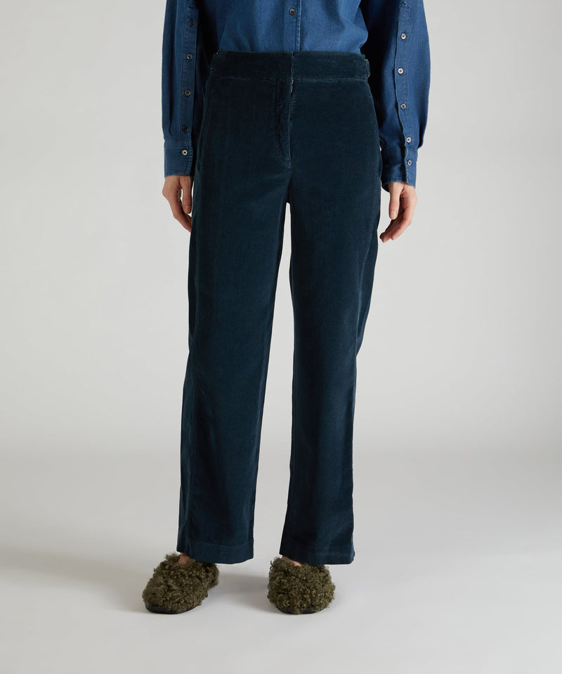 Slowear Pantalone regular fit in velluto Offerte