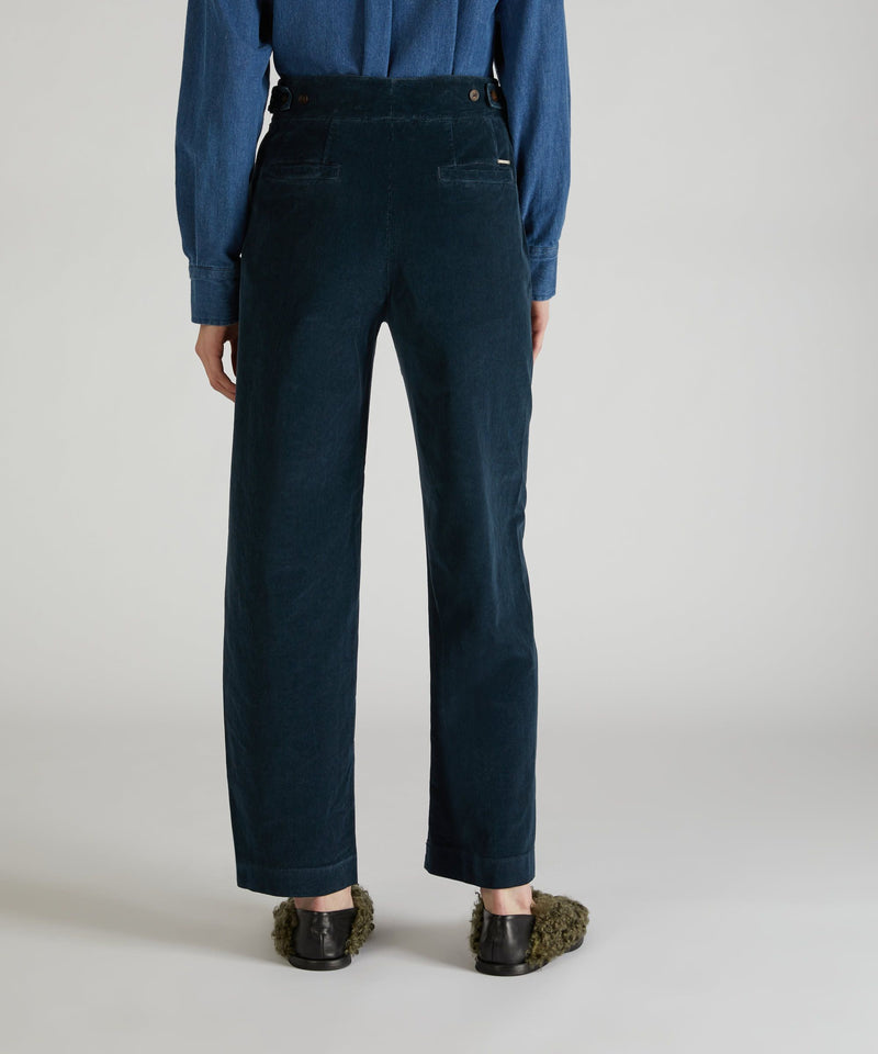 Slowear Pantalone regular fit in velluto Offerte