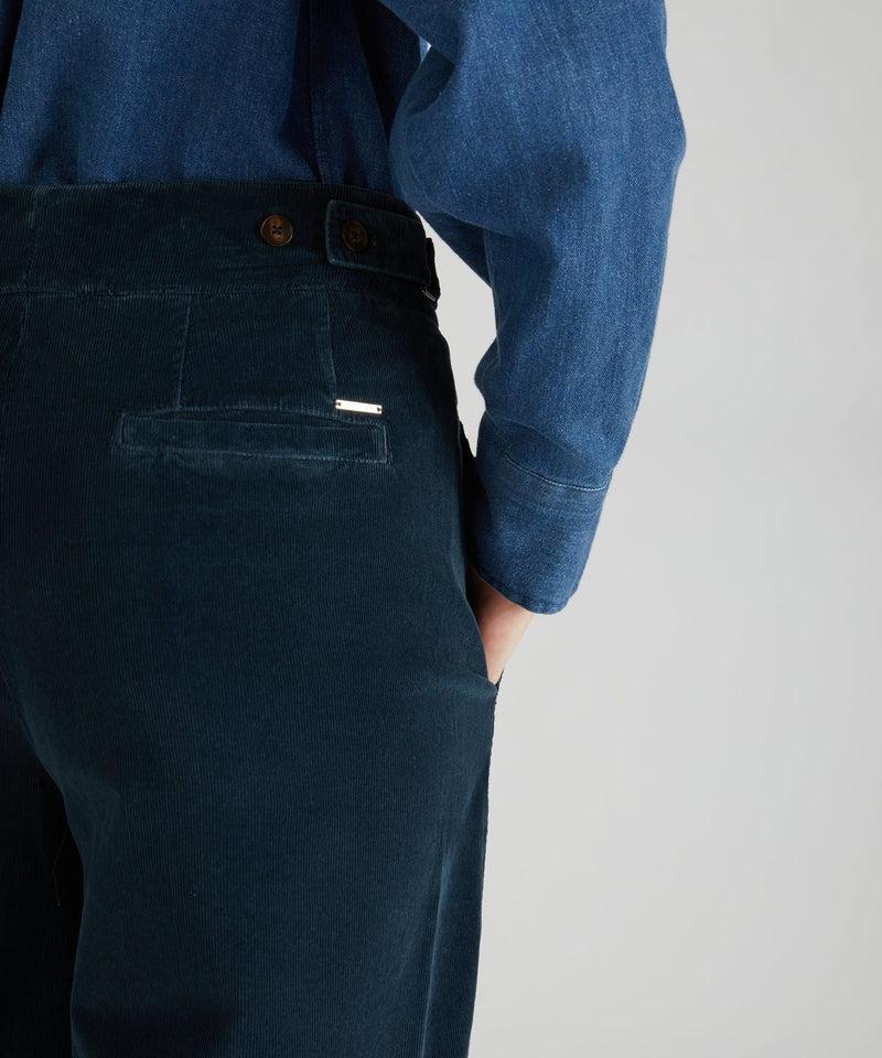 Slowear Pantalone regular fit in velluto Offerte