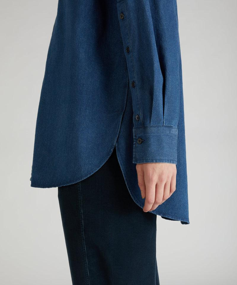 Slowear Camicia regular fit in denim di cotone Hotsell