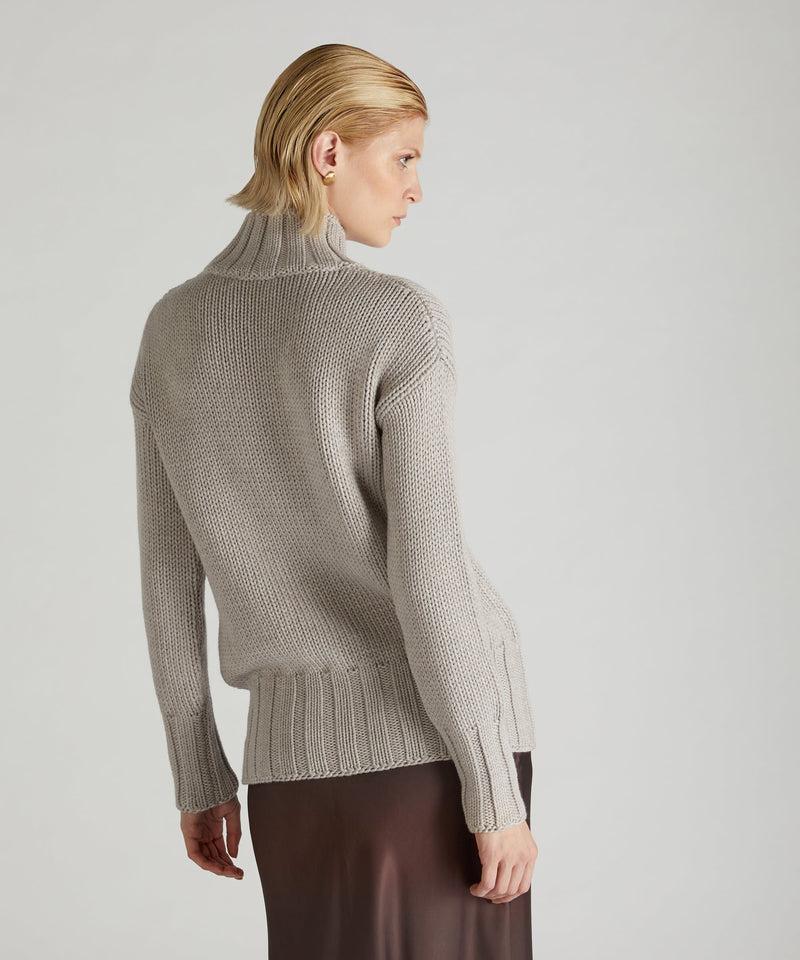 Slowear Lupetto slim fit in lana Vendita Calda