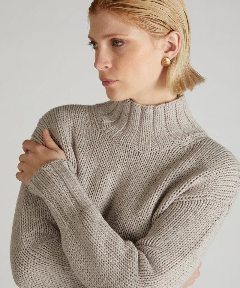 Slowear Lupetto slim fit in lana Vendita Calda
