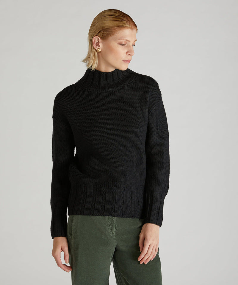 Slowear Lupetto slim fit in lana Vendita Economica