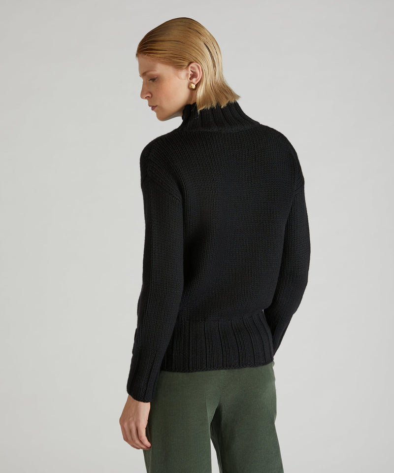 Slowear Lupetto slim fit in lana Vendita Economica