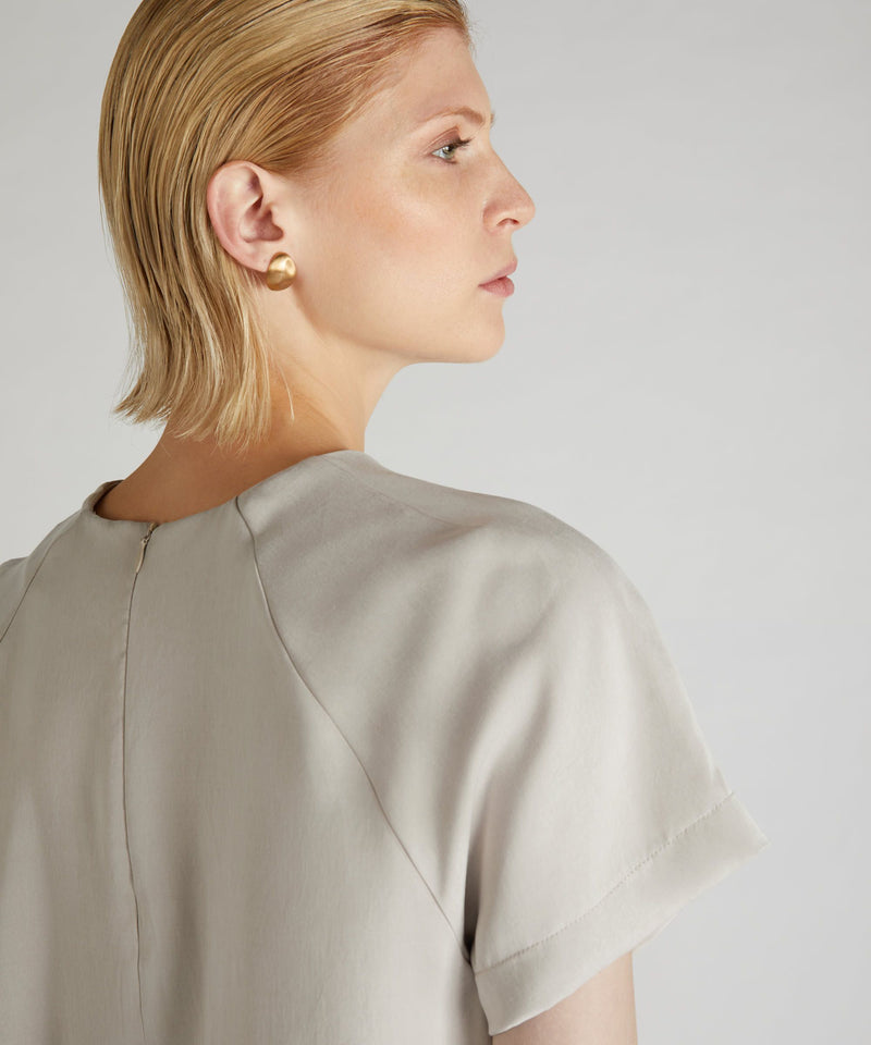 Slowear Camicia wide fit in lyocell Negozio