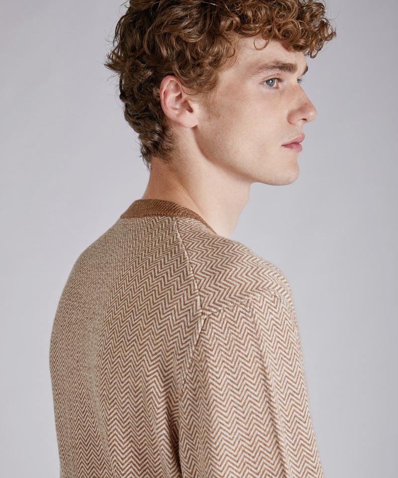 Slowear Girocollo slim fit in lana merinos In Linea