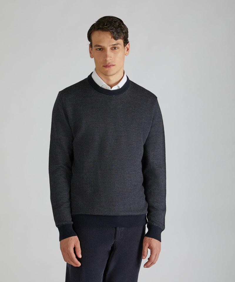 Slowear Girocollo slim fit in lana merinos Nuovo