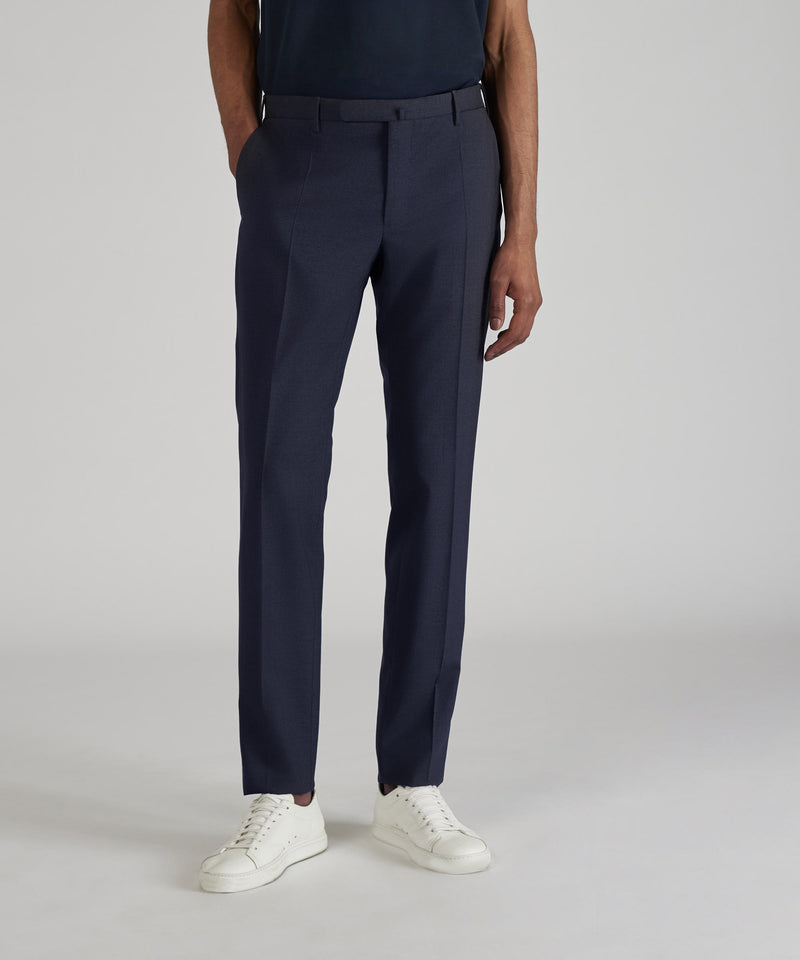 Slowear Pantalone slim fit in lana tropical Pezzi Unici