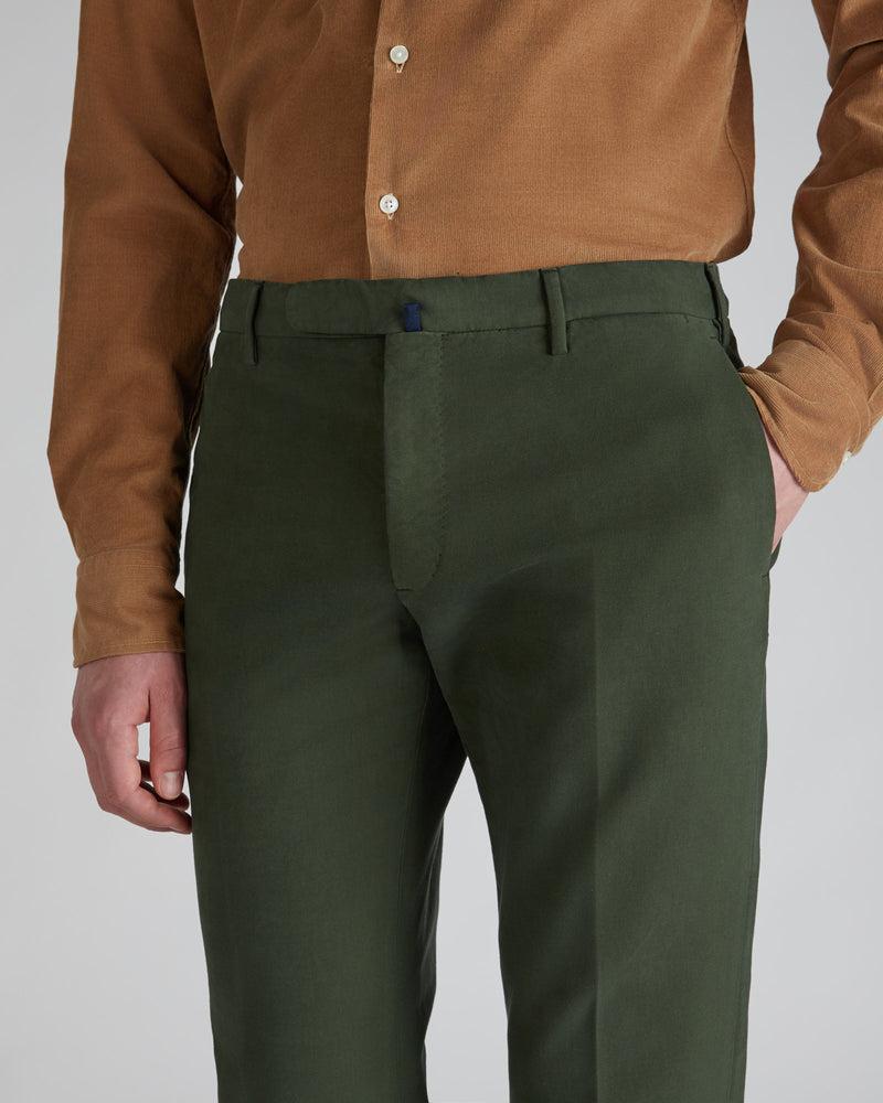 Slowear Pantalone slim fit in doeskin Qualità Garantita