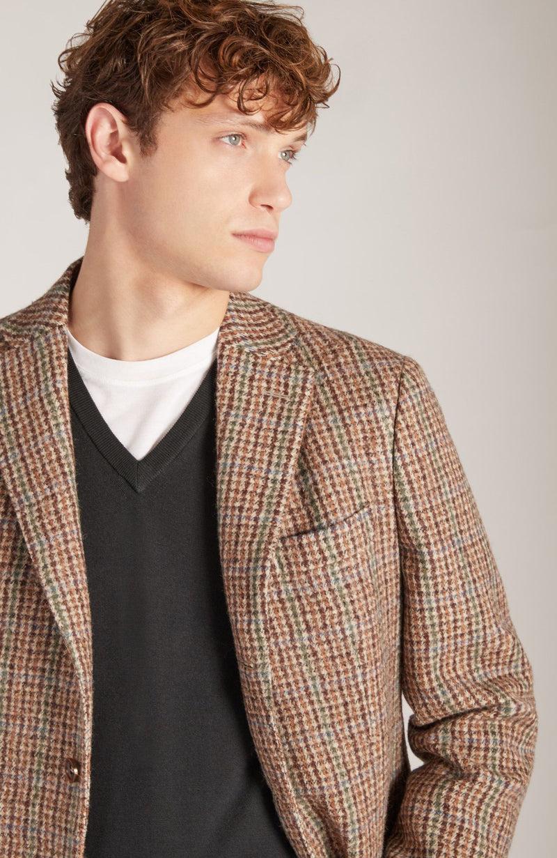 Slowear Maglia scollo a V slim fit in Flexwool certificato Promozione Limitata