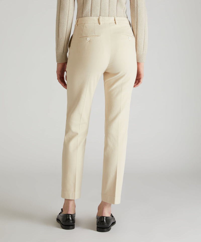 Slowear Pantalone slim fit in drill di cotone 2025